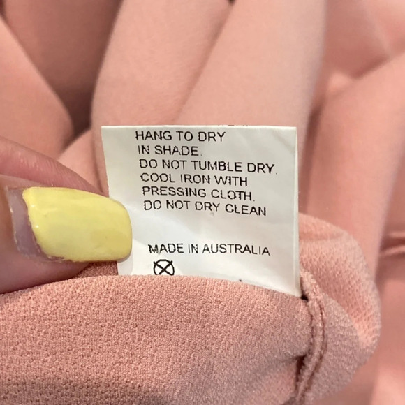 Bec + Bridge Lady Allure Faux Wrap Skirt/Pink, 16727 - Picture 11 of 12